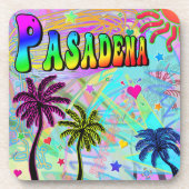 Pasadena Vivid Romance Untersetzer (Vorderseite)