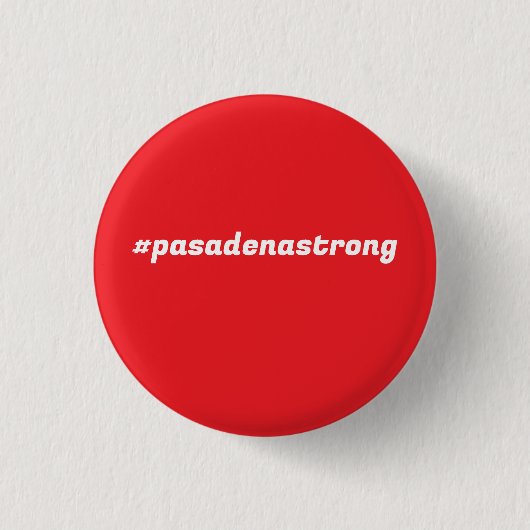 #pasadenastrong button (Vorderseite)