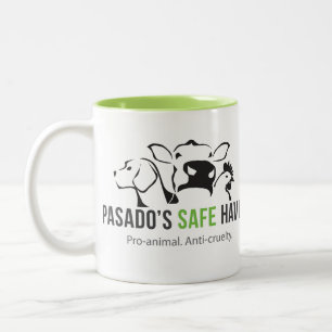 Pasados sicherer Hafen-Kaffee-Tasse Zweifarbige Tasse