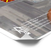 Pasargadae Star Karte Poster (Ecke)