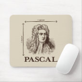 Pascal = 1 Newton pro Quadratmetermathewitz Mousepad (Mit Mouse)
