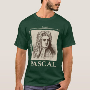 Pascal = 1 Newton pro Quadratmetermathewitz T-Shirt