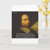 Pascal "Learn Limitings" - Geschenke zum Zitat von Karte (Gelbe Blume)