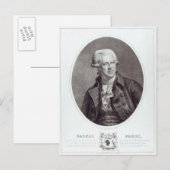 Pascal Paoli, 1872 Postkarte (Vorne/Hinten)
