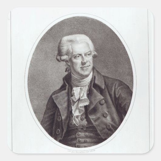 Pascal Paoli, 1872 Quadratischer Aufkleber (Vorderseite)