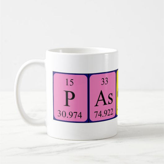 Pascaline Periodenname Tasse (Links)