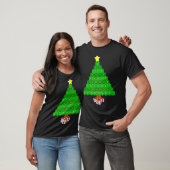 Pascals Triangle Math Christmas Tree T-Shirt (Unisex)