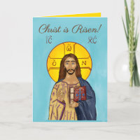 Pascha-Karte (Ikone Christi 2)