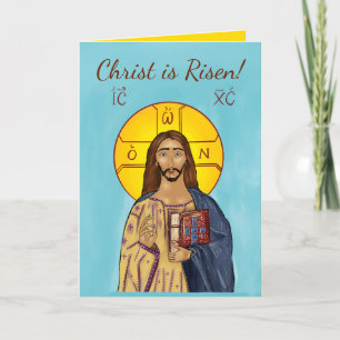 Pascha-Karte (Ikone Christi 2) Karte