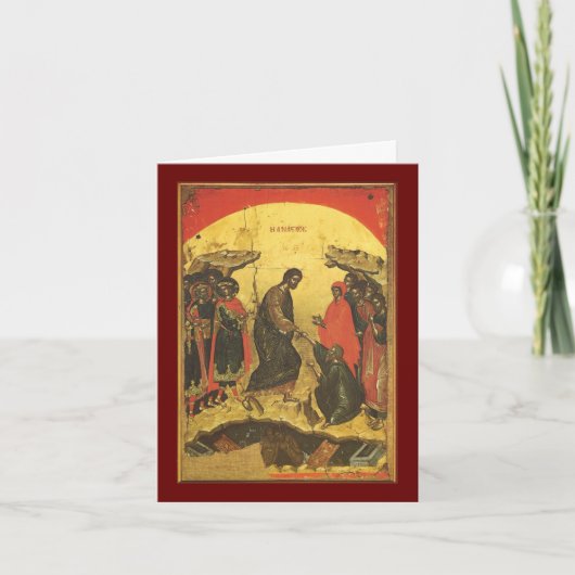 Pascha Osterkarte Dankeskarte (Vorderseite)