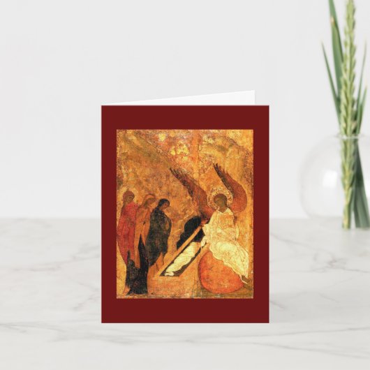 Pascha Osterkarte Dankeskarte (Vorderseite)