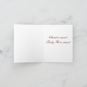 Pascha Osterkarte Dankeskarte (Innenseite)