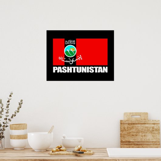 Paschtunistan Poster (Küche)