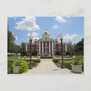 Pasco Landkreis Court House Florida Postkarte