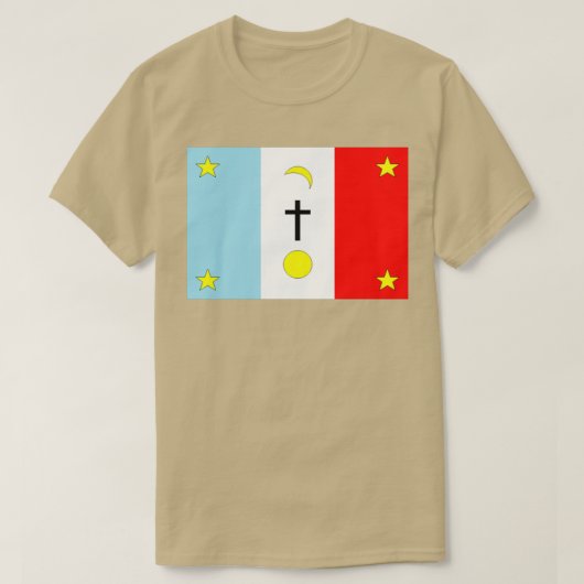 Pascua Yaqui Tribal Flag  T-Shirt (Design vorne)