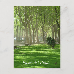 Paseo del Prado Postkarte