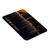 Paseo maritimo am Abend - Palma de Mallorca Magnet (Rechte Seite)