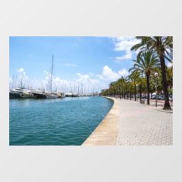 Paseo maritimo - Palma de Mallorca, Spanien Fensteraufkleber