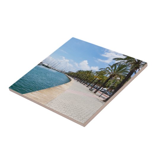 Paseo maritimo - Palma de Mallorca, Spanien Fliese (Seite)