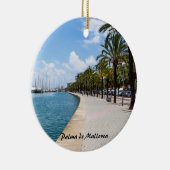Paseo maritimo - Palma de Mallorca, Spanien Keramik Ornament (Rechts)