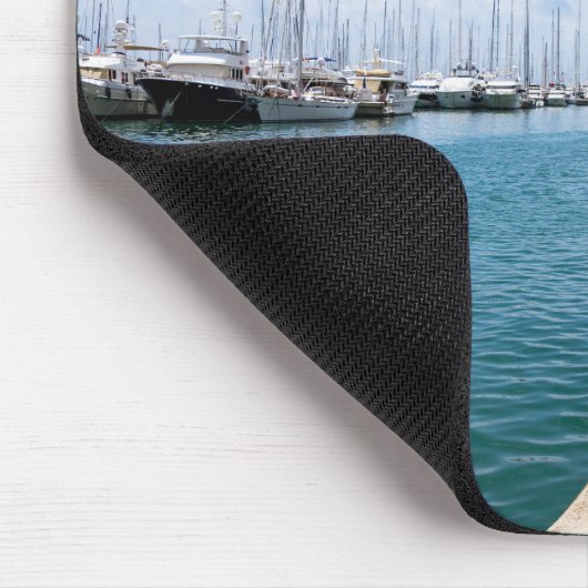 Paseo maritimo - Palma de Mallorca, Spanien Mousepad (Ecke)