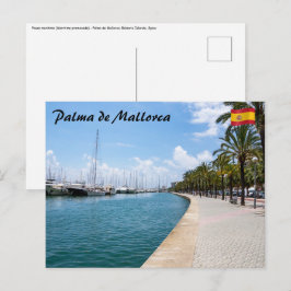 Paseo maritimo - Palma de Mallorca, Spanien Postkarte