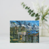 Paseo Mirador de Valparaíso Postkarte (Stehend Vorderseite)