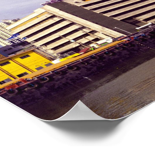 Pasig River Poster (Ecke)