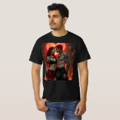 Pasión Ardiente: Amor entre Sombras T-Shirt (Vorne ganz)
