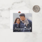 Paskong Pinoy Maligayang Pasko Parol Mitteilungskarte (Vorderseite/Rückseite Beispiel)