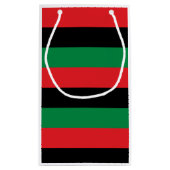 Pasn-African Flag Geschenktasche Kleine Geschenktüte (Rückseite)