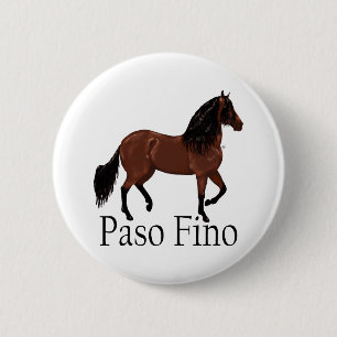 Paso Fino Bay "Paso Fino" Button