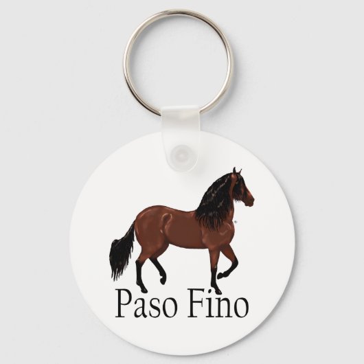 Paso Fino Bay "Paso Fino" Schlüsselanhänger (Vorderseite)