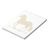 Paso Fino Horse Reitkarten Notizblock (Rotiert)