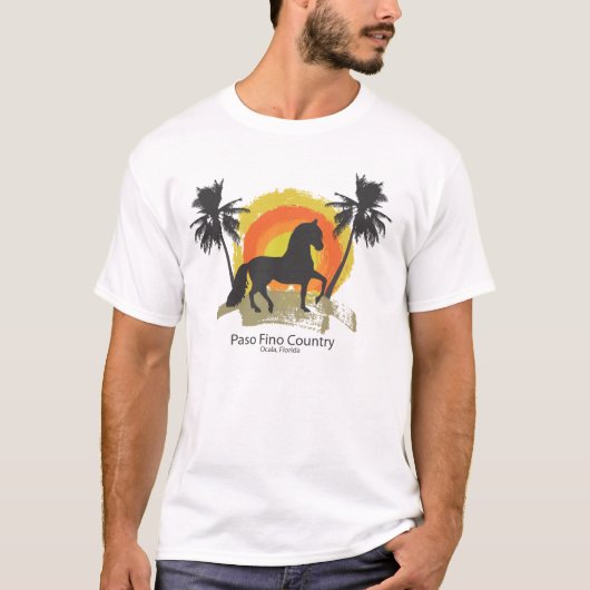 Paso Fino Land - Ocala, Florida T-Shirt (Vorderseite)