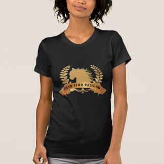 Paso Fino Leidenschafts-Gold T-Shirt