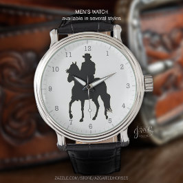 Paso Fino Silhouette Armbanduhr