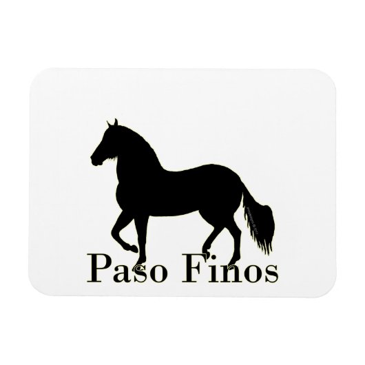 Paso Finos - Personalisieren Magnet (Horizontal)