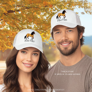 Paso Horse Buckskin Paso Fino Truckerkappe