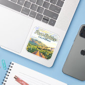 Paso Robles California Aufkleber (Laptop mit iPhone)