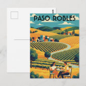 Paso Robles California Central Coast Postkarte (Vorne/Hinten)