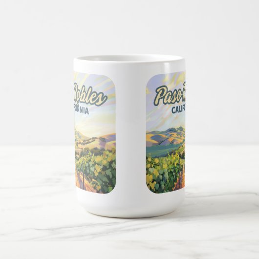 Paso Robles California Kaffeetasse (Mittel)