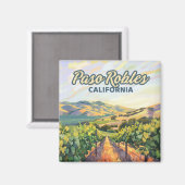 Paso Robles California Magnet (Vorderseite/Rückseite)