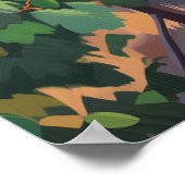 Paso Robles California Poster (Ecke)