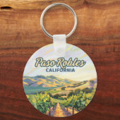 Paso Robles California Schlüsselanhänger (Vorderseite)