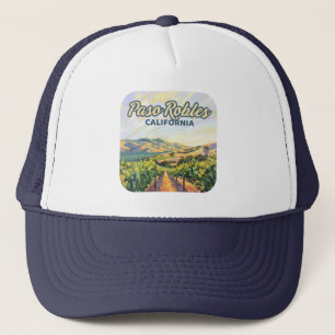 Paso Robles California Truckerkappe