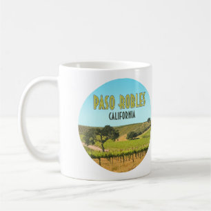 Paso Robles California Weinberg Vintage Kaffeetasse