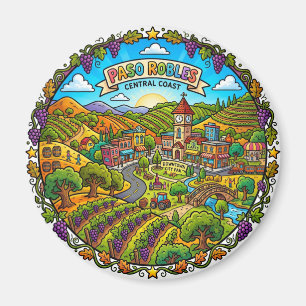 Paso Robles Kalifornien Magnet