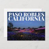 Paso Robles, Kalifornien, USA Postkarte (Vorne/Hinten)