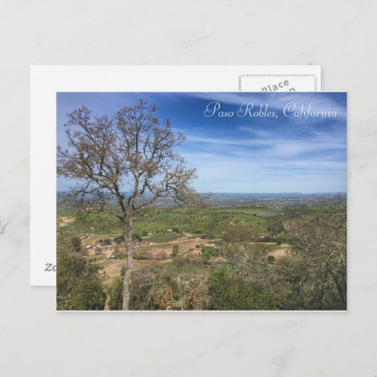 Paso Robles Postcard Postkarte (Vorne/Hinten)